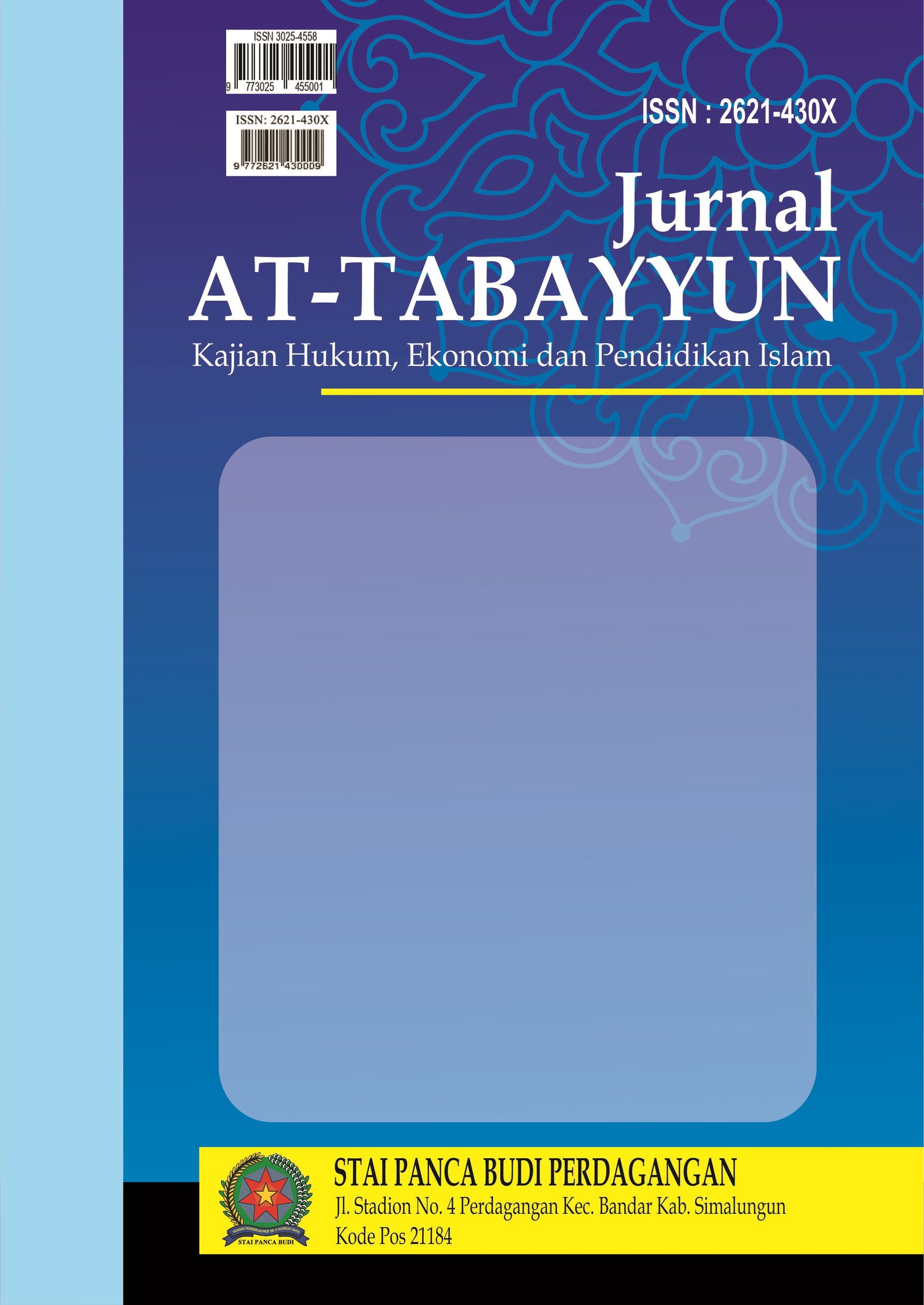 Cover At-Tabayyun